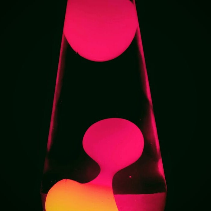Melted Wax in a Lava Lamp