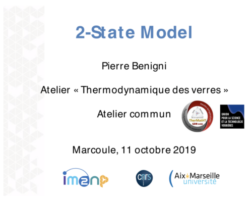 2-state Model – Pierre Benigni (IM2NP)