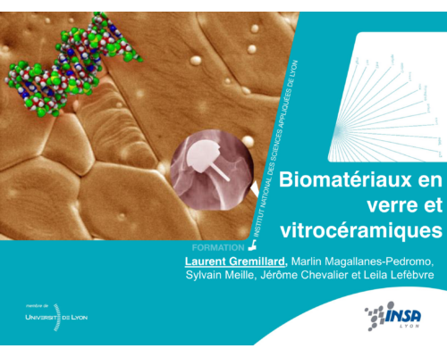 Biomatériaux en verre et vitrocéramiques – L. Gremillard