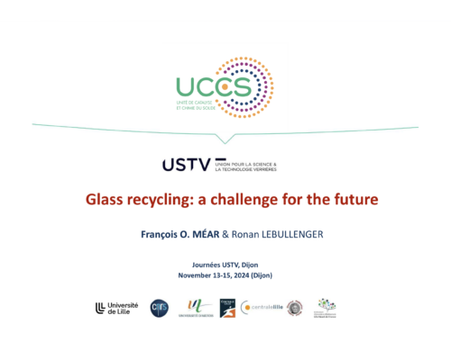 Glass recycling: a challenge for the future – F. Méar