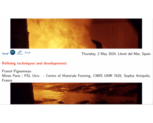 Refining techniques and developments – F. Pigeonneau